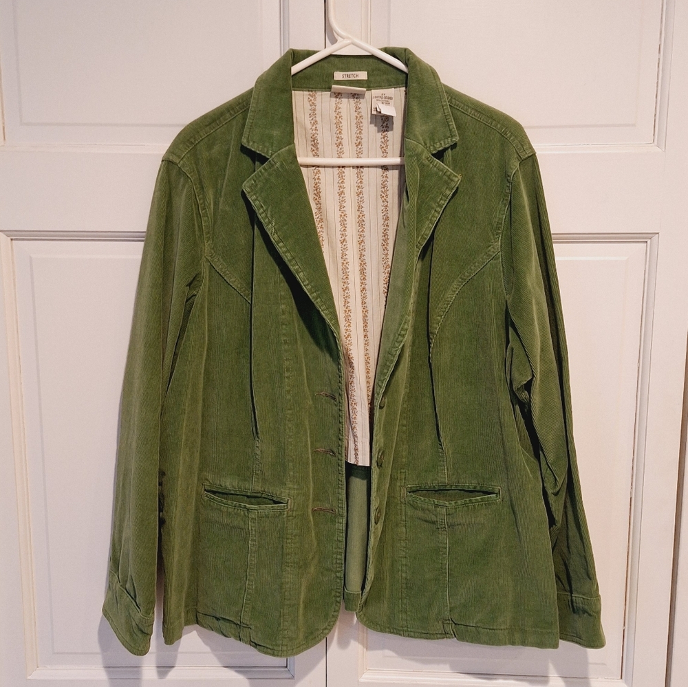 St. John's Bay corduroy jacket - NWOT